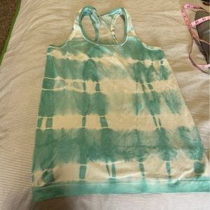 Lululemon swiftly tech tank top-tie dye size 8